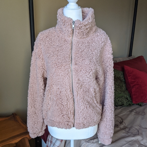 Live to be Spoiled Sweaters - Teddy bear zip sweater